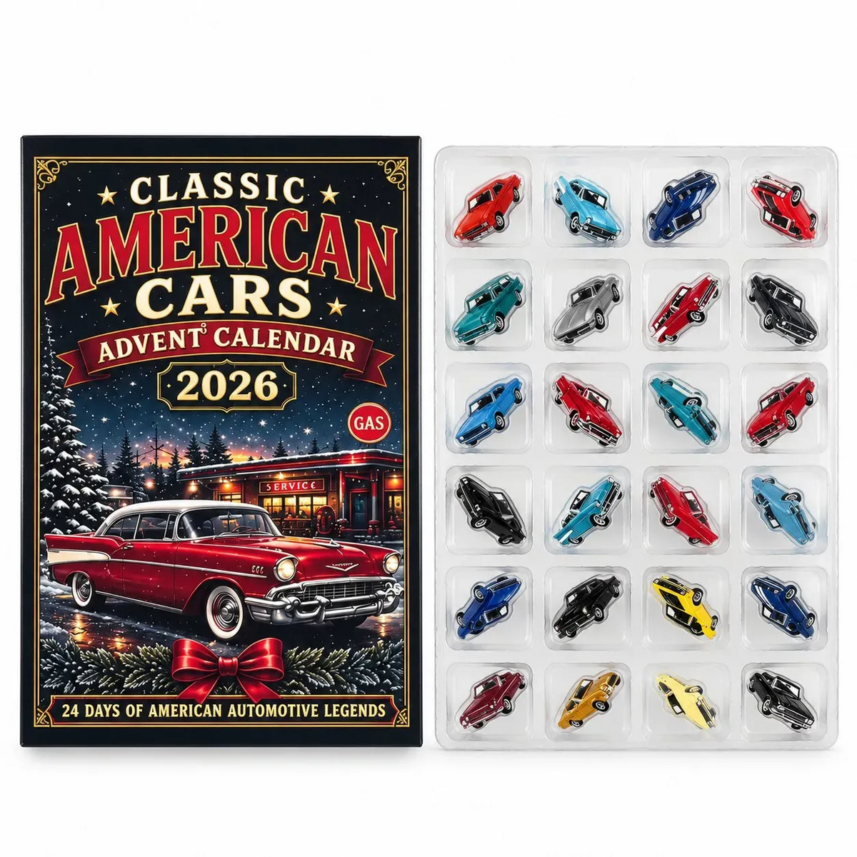 Vehicle Advent Calendar Collection For Christmas Gift TH10 171185