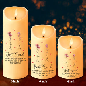 Personalized Gift I’m Here For You, No Matter What LED Candle For Bestie HA75 891835