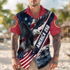 Personalized America 250 USA Patriotic 1776 2026 Anniversary Hawaii Shirt LM32 899715