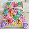 Custom Pet Photo With Paw And Bones Pattern - Personalized Quilt Bedding Set TH10 896643