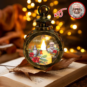 Custom Photo I Am Always With You Memorial Candlelight Lantern Ornament HO82 894974