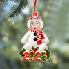 Personalized Baby Photo Costume Acrylic Ornament For Christmas Tree Decoration HO82 904156