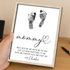 Personalized Walk With Me 2-Layered Wooden Plaque With Stand, Happy Mother's Day TH10 898915