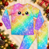 Custom Name Cute Dumplings Emoji Gift For Squishy Hunter, Christmas Sleepwear TH10 171589