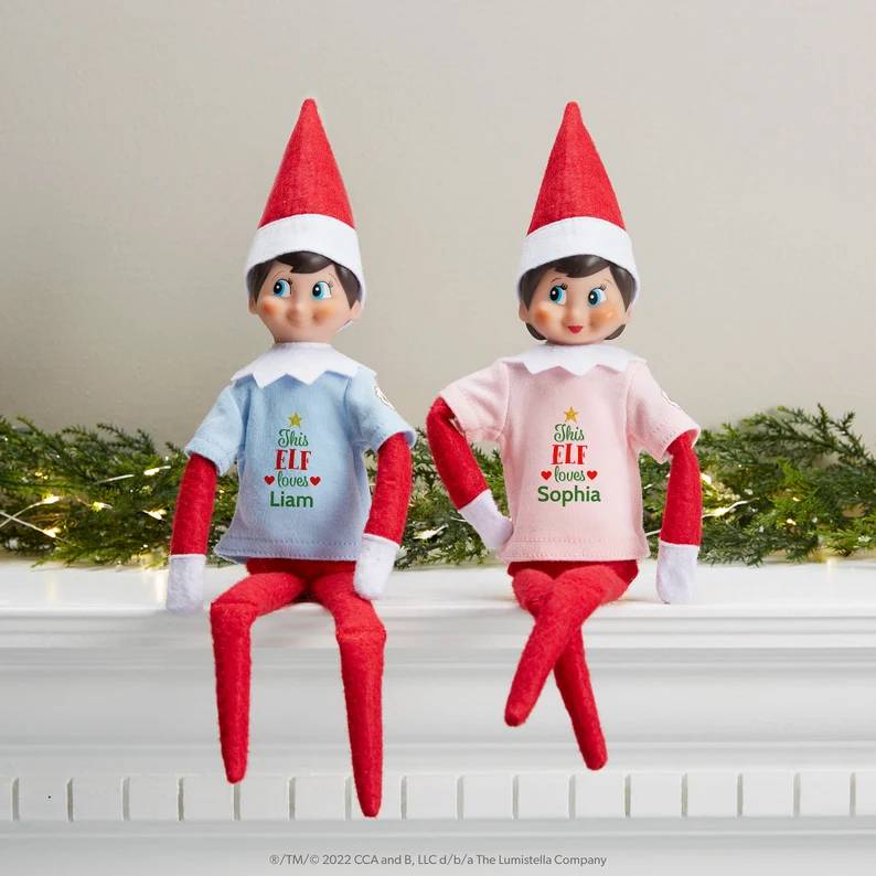 Personalized Elf Shirt – The Elf on the Shelf Christmas Gift HO82 904050