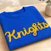 Custom Fuzzy Letter Embroidered Sweatshirt, Varsity Style Sweatshirt HO82 904290