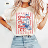 Striped Spilling The Tea Since 1773 Comfort Shirt, 250th Anniversary HO82 902678