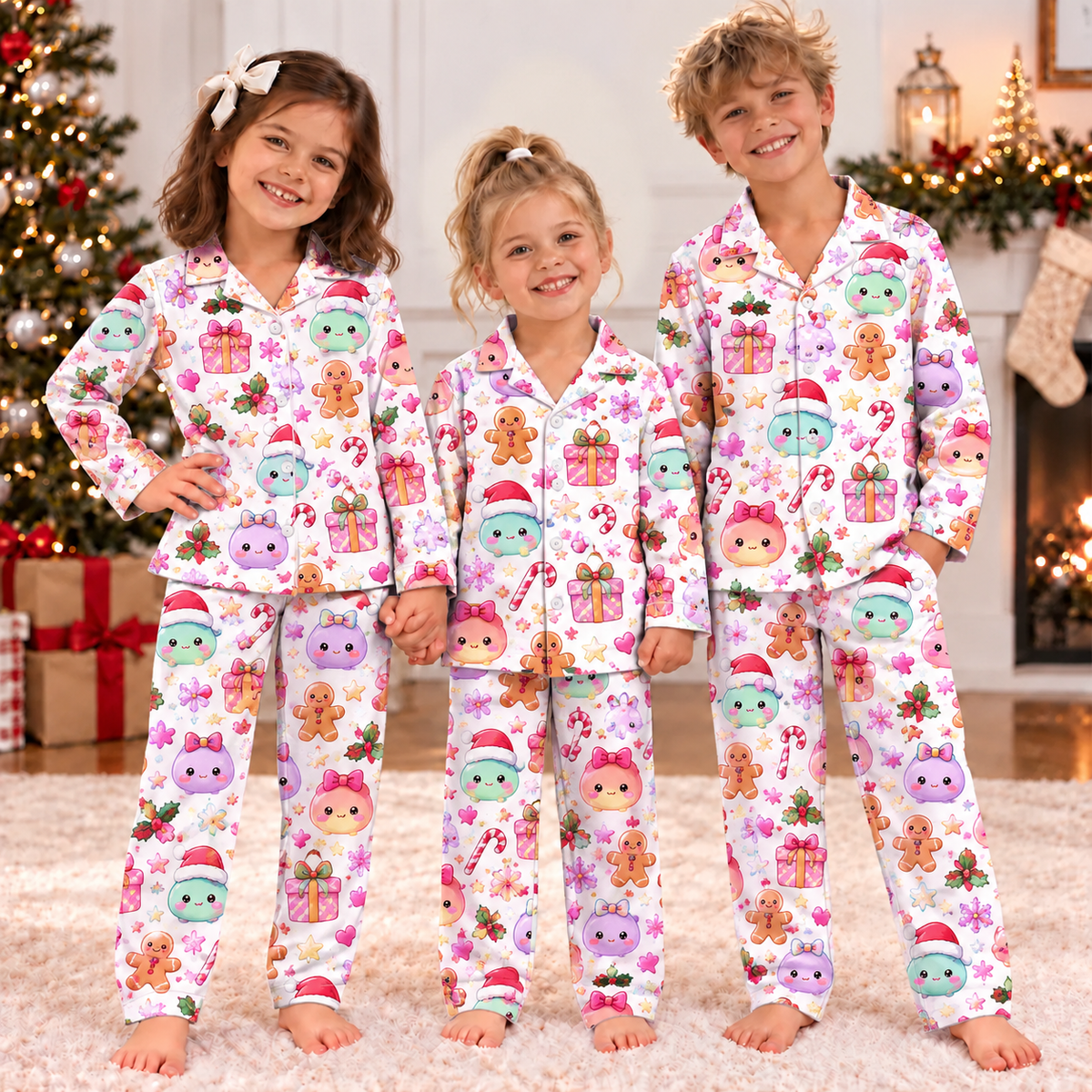 Dumpling Pajamas, Christmas Gift For Kids TH10 171625