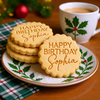 Personalized Custom Name Happy Birthday Cookie Stamp TH10 171513