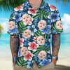 Custom Family Photo Colorful Tropical Hawaii Shirt TH10 892615