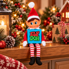 Elf Doh Squishy Box Costume, Funny Elf Outfit Clothes, Christmas Elf Accessory HO82 904052