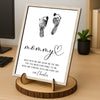 Personalized Walk With Me 2-Layered Wooden Plaque With Stand, Happy Mother's Day TH10 898915
