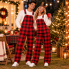 Personalized Christmas Caro Background Overall Jumpsuit - Best Christmas Gift For Your Loved One HO82 903878