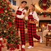 Personalized Christmas Caro Background Overall Jumpsuit - Best Christmas Gift For Your Loved One HO82 903878