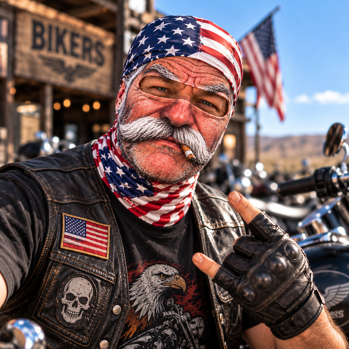 Funny Human Face Ski Mask Personalized Gift For Bikers, Motorcycle Lovers HO82 903990