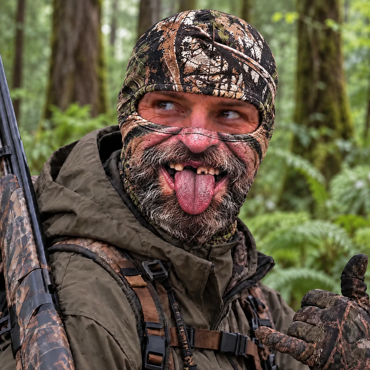 Gag Gift For Men Who Love Hunting, 3D Mask For Hunter TH10 171397