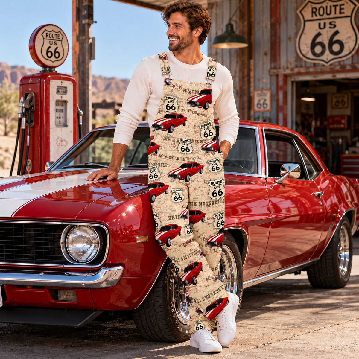 Custom Car Photo Overall Jumpsuit - Best Christmas Gift For Car Lovers HO82 903886