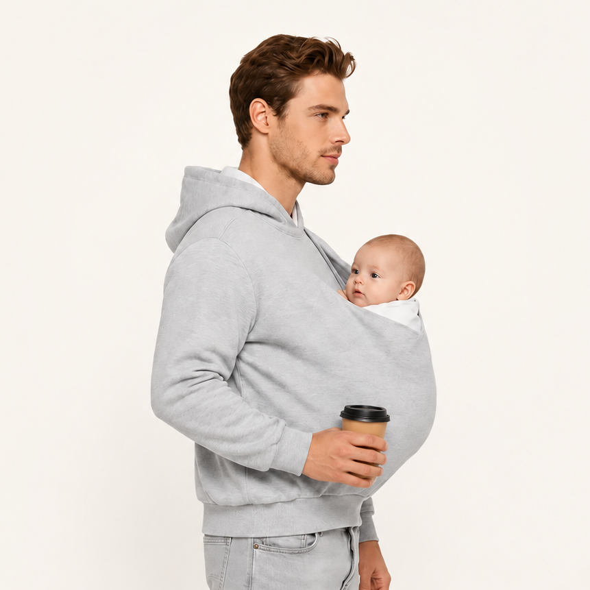 Hands-Free Baby Carrier Hoodie For Dad TH10 171167