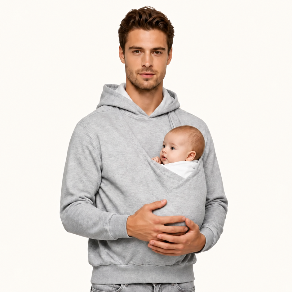 Hands-Free Baby Carrier Hoodie For Dad TH10 171167