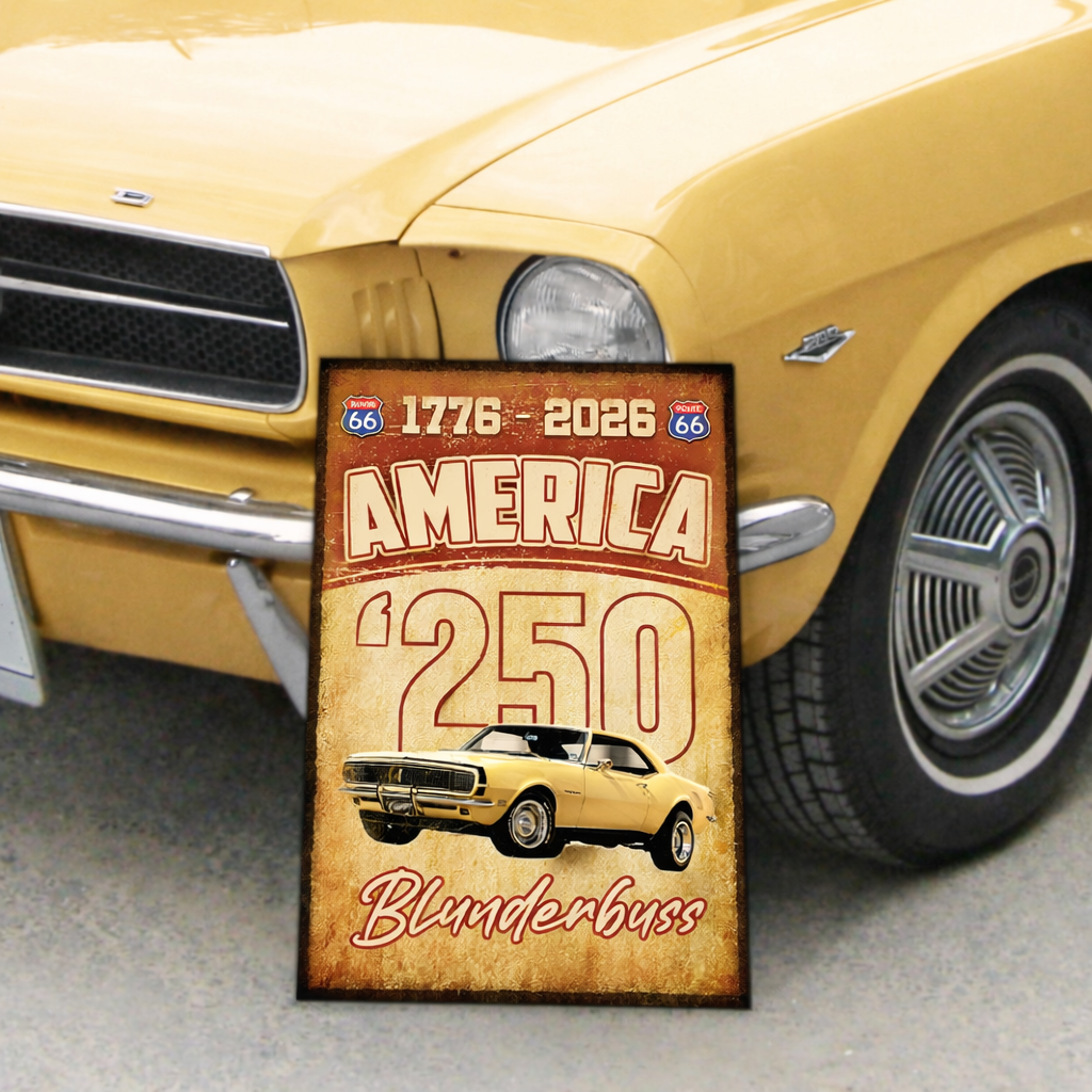 America 250 Years For Car Lover Metal Sign TH10 898711
