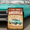 America 250 Years For Car Lover Metal Sign TH10 898711