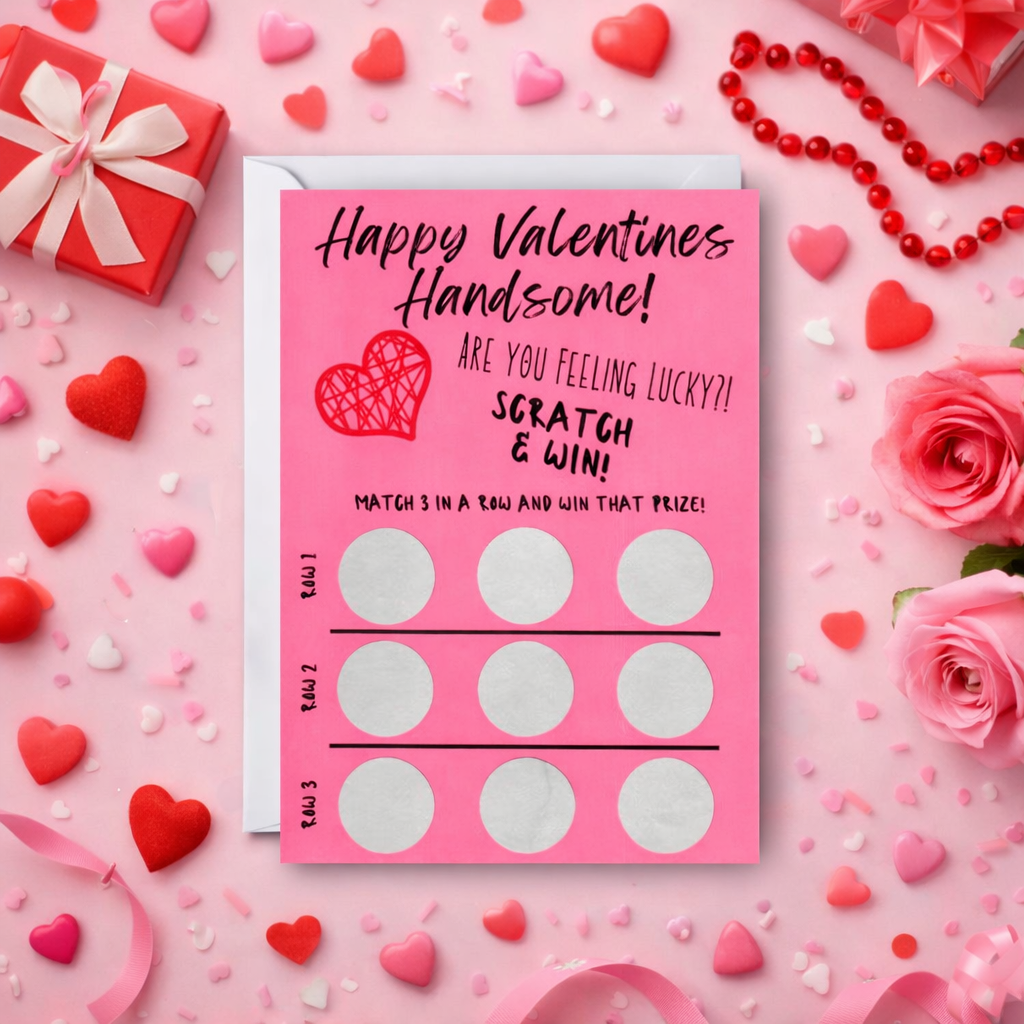 Valentines Gift For Him Raunchy Scratch Off Card TH10 898589