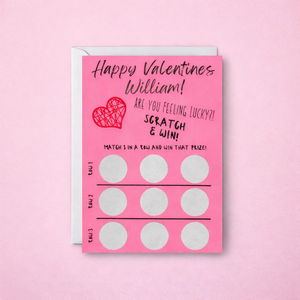 Valentines Gift For Him Raunchy Scratch Off Card TH10 898589