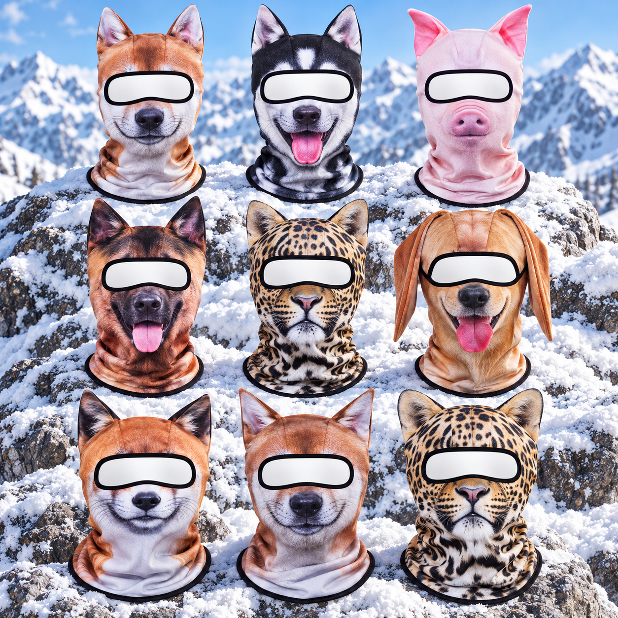 Funny Novelty Animal Mask Personalized Gift For Christmas HO82 903770