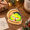 Personalized Grad Dumpling Bamboo Christmas Acrylic Ornament, Festive Family Keepsake HO82 903742