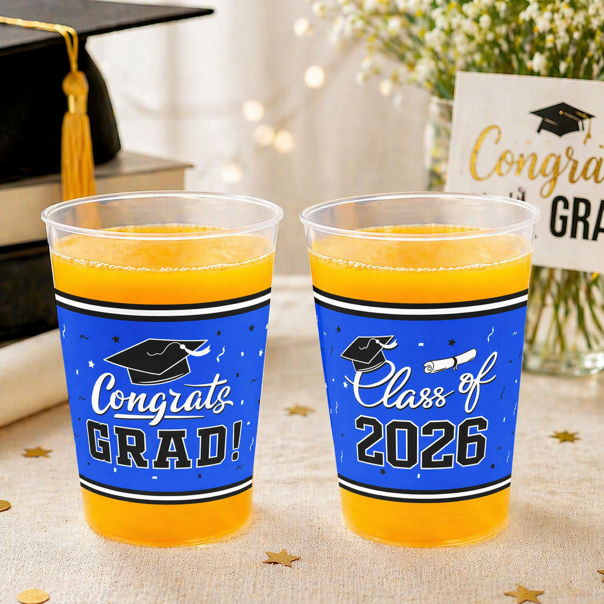 Congrats Grad! Party Cups For Graduation's Day TH10 169683