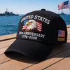 Custom Name United States 250th Anniversary 1776–2026 Eagle Embroidered Cap HO82 902100