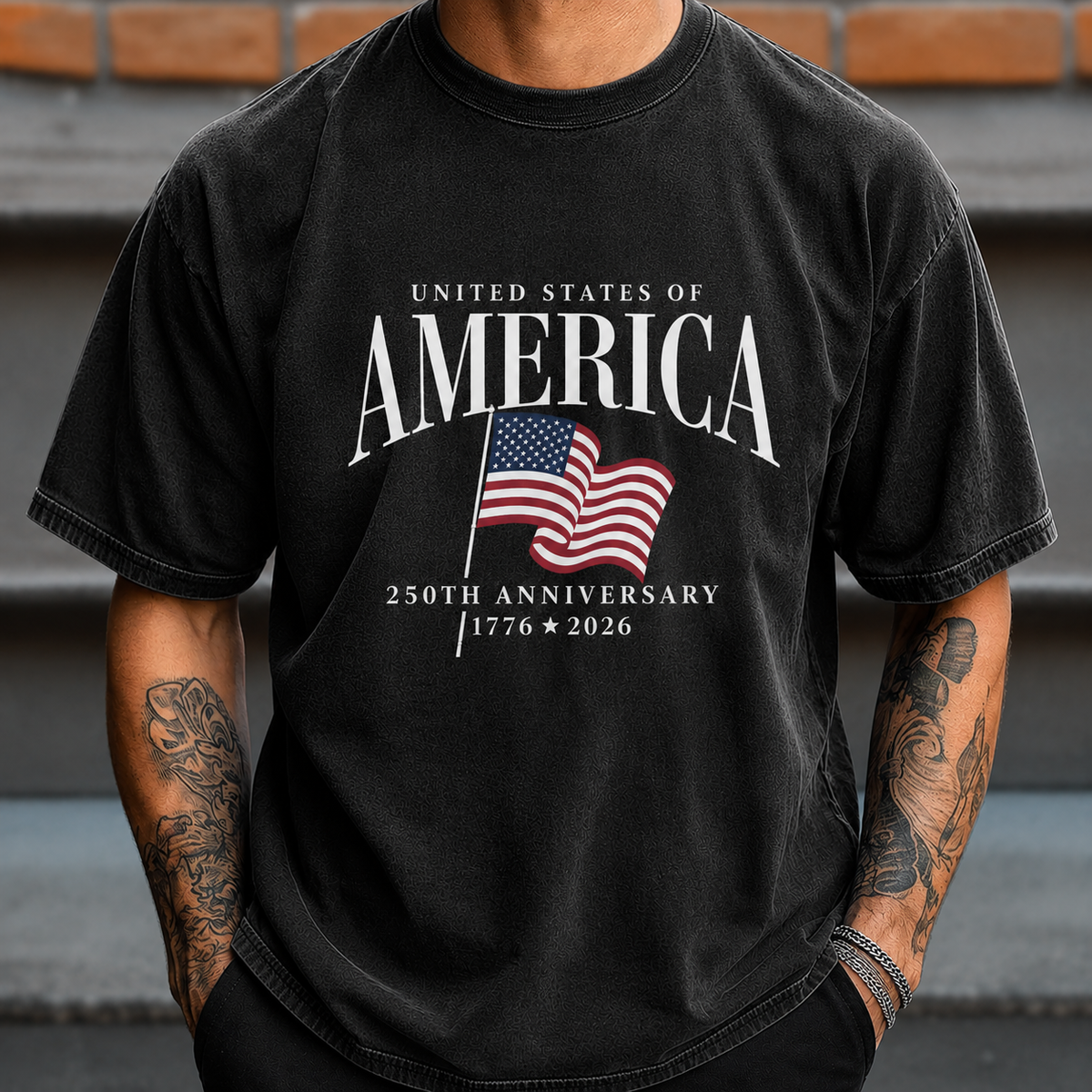 America's Semiquincentennial, USA 250th Anniversary Comfort Shirt TH10 170093