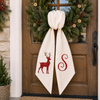 Personalized Custom Name Christmas Wreath Sash For Home Decor TH10 170799
