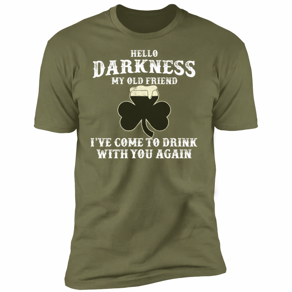 Hello Darkness Old Friend Irish Drink Beer St Patrick Day Shirt 901410