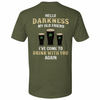 Darkness old friend drink beer irish st patty's day shirt printed back 901408