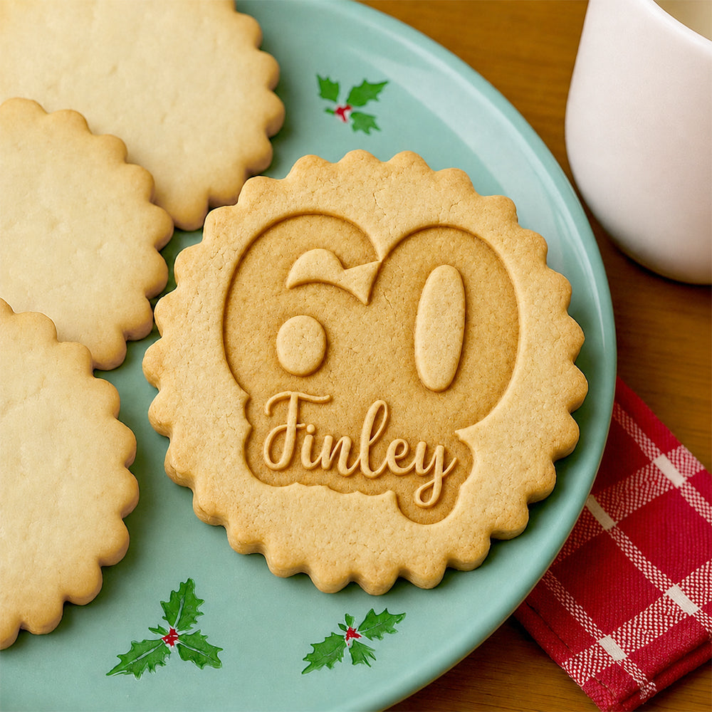 Personalized Birthday Number Cookie Stamp - Personalized Baking Gift for Birthday Celebrations LM32 669695