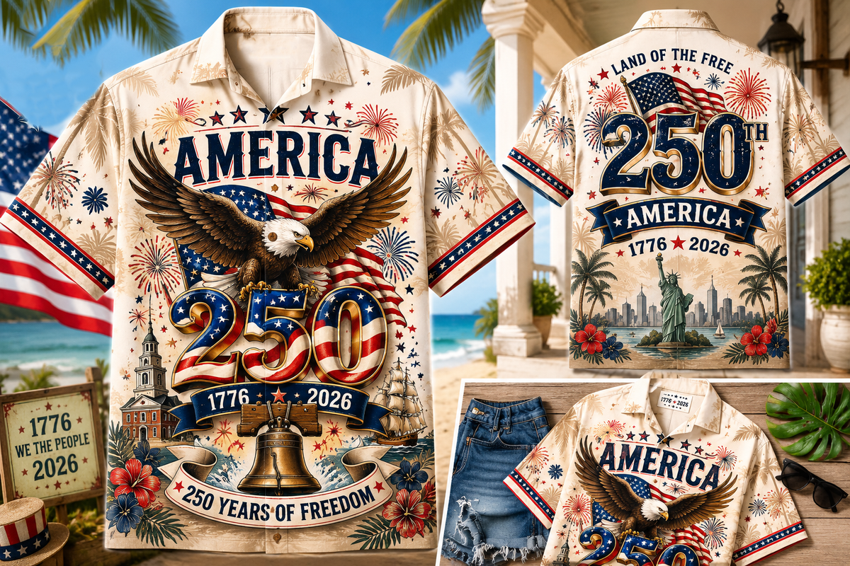250 Years of Freedom American Pride Hawaii Shirt CH07 911928