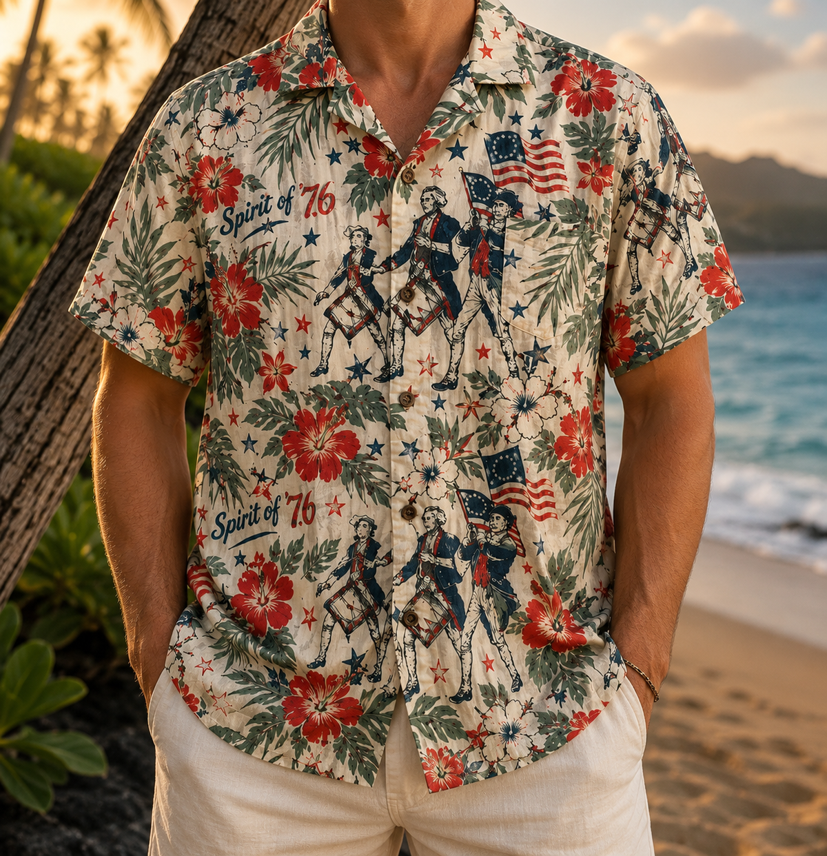 1776–2026 Patriotic 250 Years of America Celebration Hawaiian Shirt CH07 911712