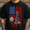 Happy Father's Day To Best Dog Dad Flag Dark Shirt CH07 911778