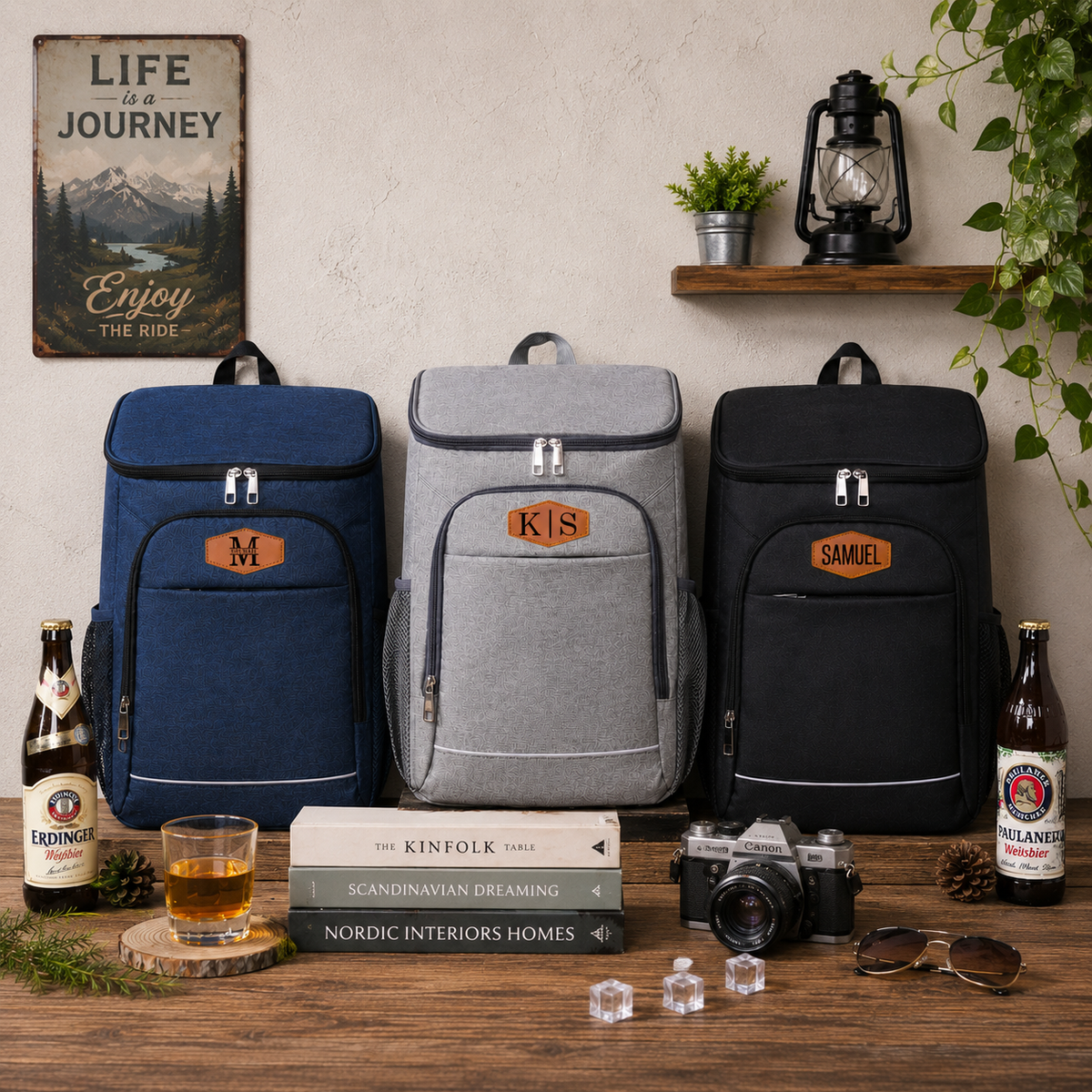 Custom Cooler Bag Gift For Dad, For Groomsmen Cooler Backpack Golf Lovers Gift CH07 911502