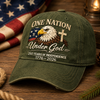 Custom One Nation Under God 250 Years Embroidered Hat Independence Anniversary Gift CH07 911630