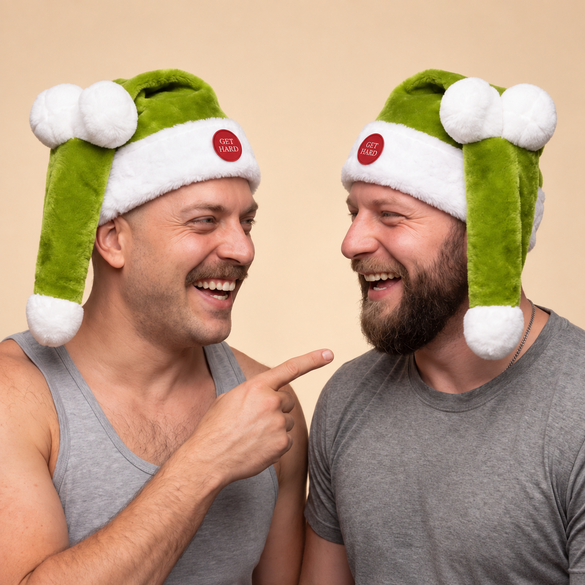 Funny Cocky Santa Hat – Adult Christmas Novelty Hat CH07 180628