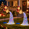 Santa Magic Waterfall Christmas Light - Festive Outdoor Christmas Decor for Yard & Garden CH07 180598