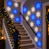 WinterGlow LED Snowflake Wall Lights Christmas Decor CH07 180582