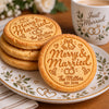 Custom Merry and Married Couples Christmas Cookie Stamp HA75 919070