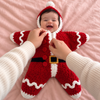 Baby's First Christmas Keepsake Star Crochet Romper Outfit CH07 180650