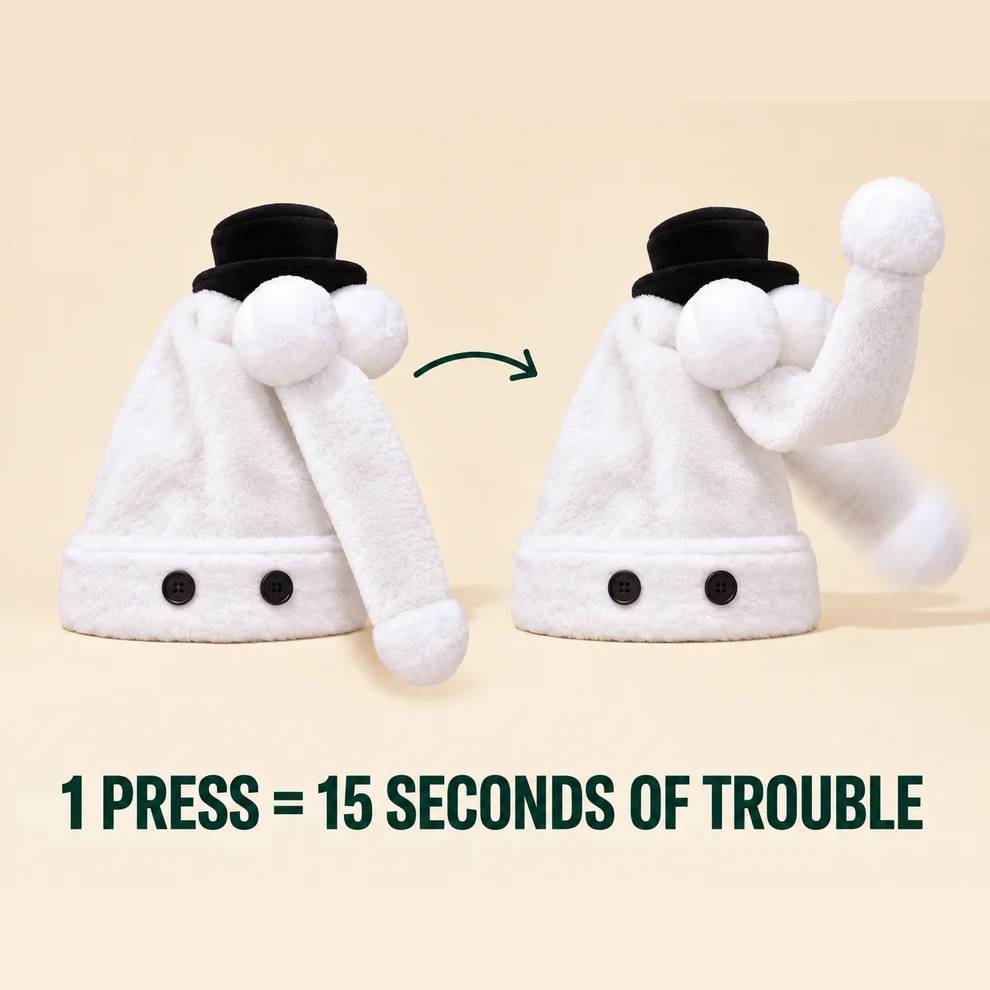 Funny Christmas Hat, Animated Naughty Hat for Adults Funny Christmas Party HO82 903764