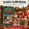 24-Day Mini Christmas Brick Ornament Advent Calendar CH07 180652