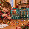 24 Mini-Brick Highland Cow LEGO Advent Calendar Countdown Gifts CH07 180638
