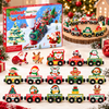 24 Day Animal Magnetic Train Advent Calendar for Kids CH07 180630